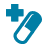 Prescription medication icon