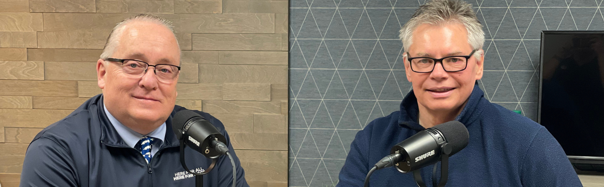 Jack Arnett and Mick Garry